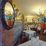 Interior restaurante Pensión Veracruz